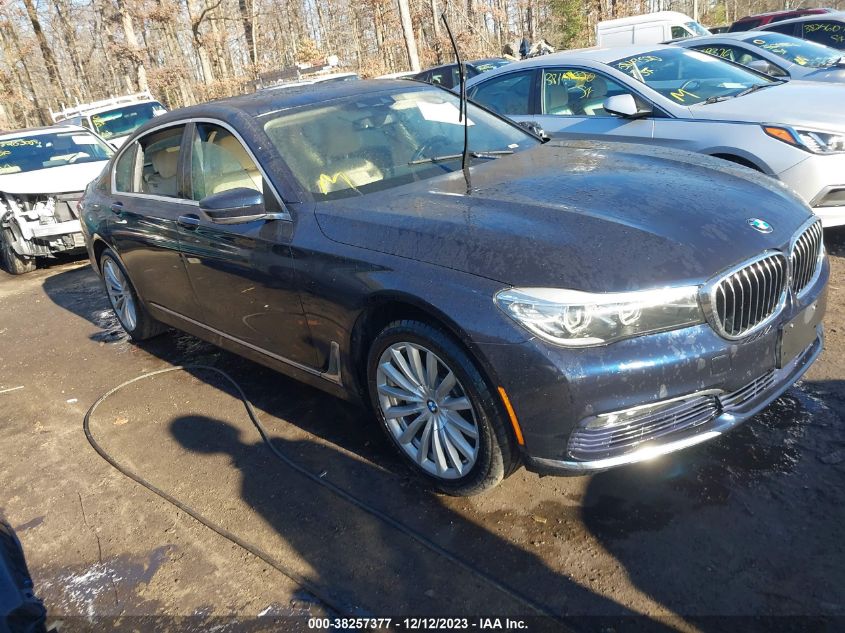 2016 BMW 740I - WBA7E2C56GG547601