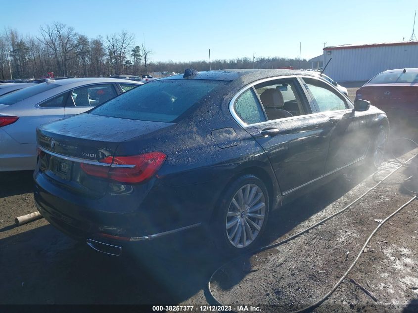 2016 BMW 740I - WBA7E2C56GG547601