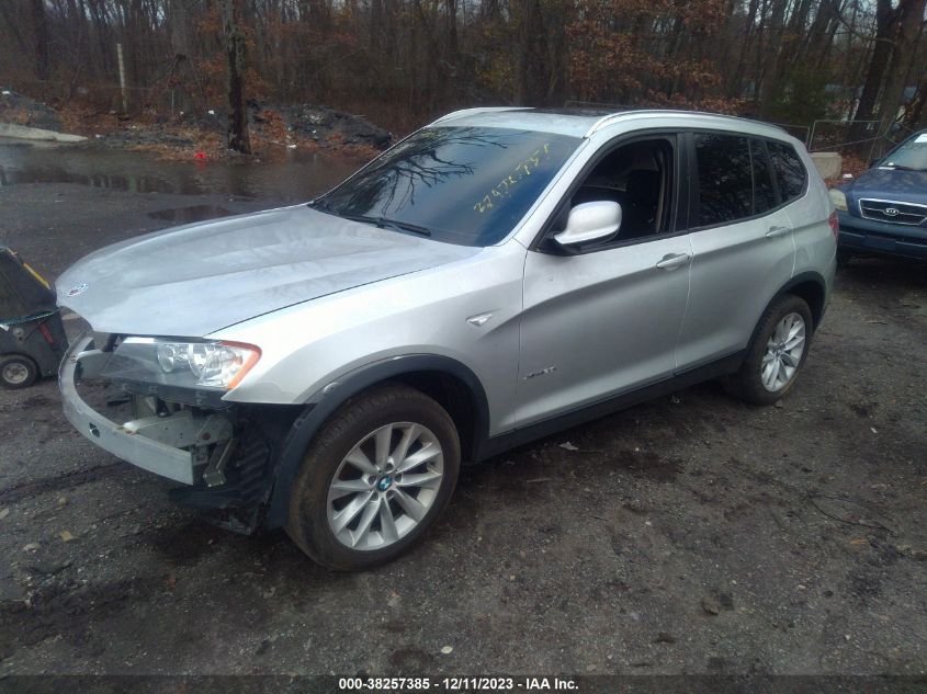 2014 BMW X3 XDRIVE28I - 5UXWX9C54E0D27320