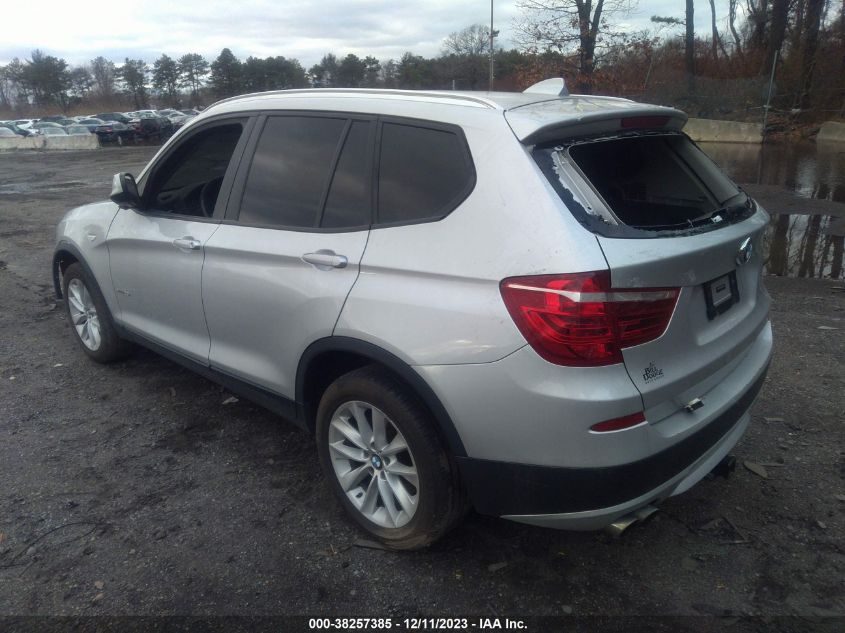 2014 BMW X3 XDRIVE28I - 5UXWX9C54E0D27320