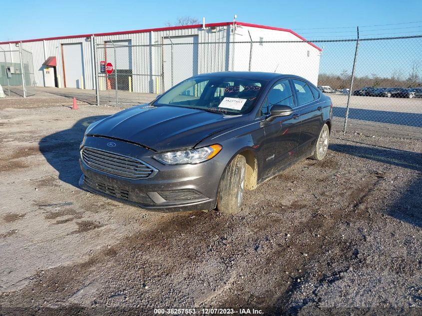 2017 FORD FUSION HYBRID SE - 3FA6P0LUXHR297140