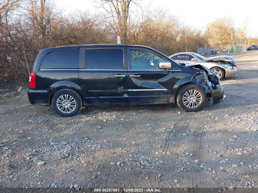 2013 CHRYSLER TOWN  COUNTRY TOURING-L - 2C4RC1CG6DR572540