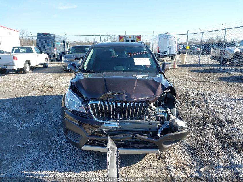 2015 BUICK ENCORE with Front End damage, VIN KL4CJESB6FB069661