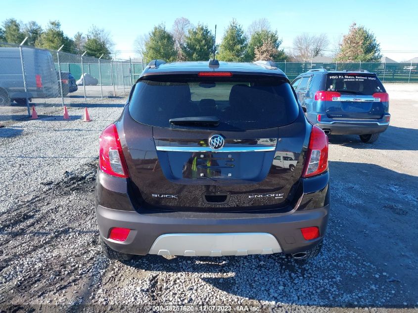 2015 BUICK ENCORE with Front End damage, VIN KL4CJESB6FB069661