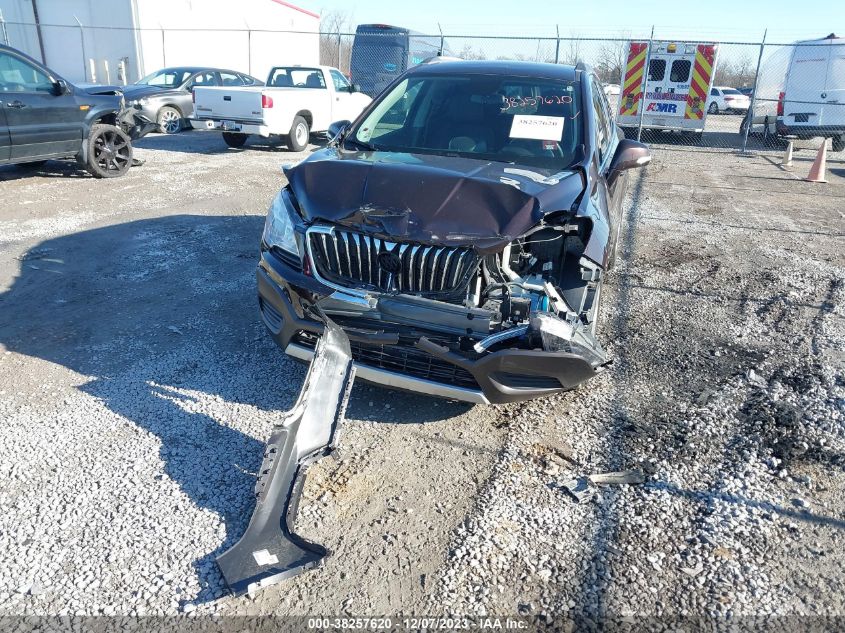 2015 BUICK ENCORE with Front End damage, VIN KL4CJESB6FB069661