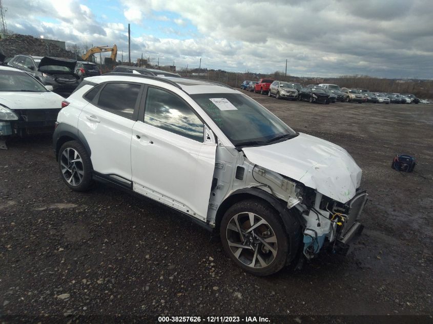 2022 HYUNDAI KONA LIMITED - KM8K5CA39NU882995