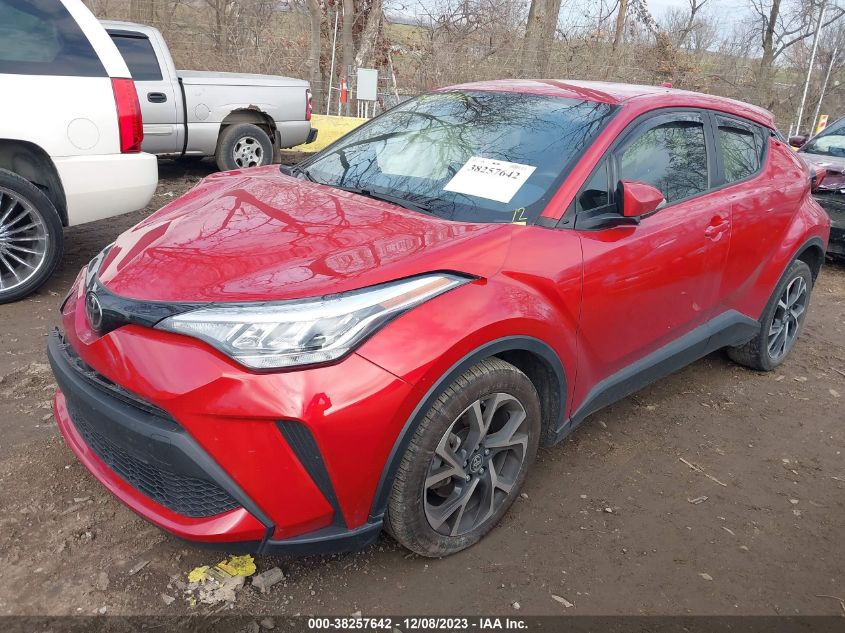 2021 TOYOTA C-HR XLE/LE/NIGHT SHADE/LIMITE - JTNKHMBX7M1115404