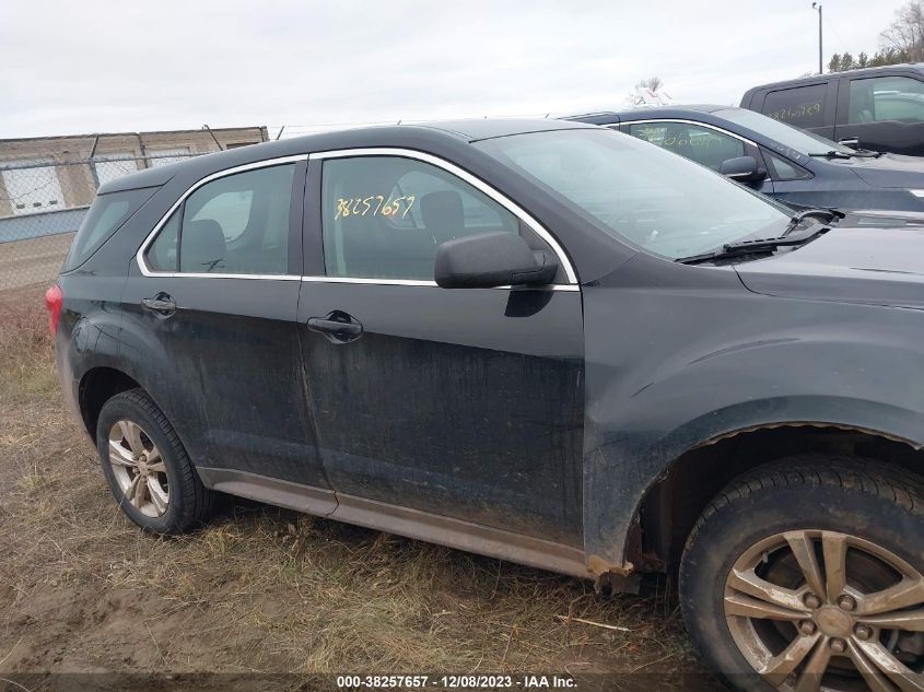 2014 CHEVROLET EQUINOX LS - 2GNFLEEK6E6204865