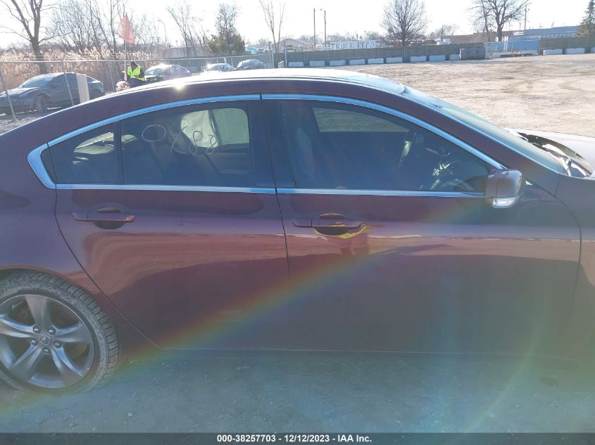 2013 ACURA TL TECH - 19UUA9F54DA003118
