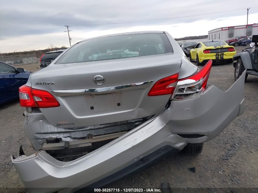 2016 NISSAN SENTRA S/SV/SR/SL - 3N1AB7AP3GY295777