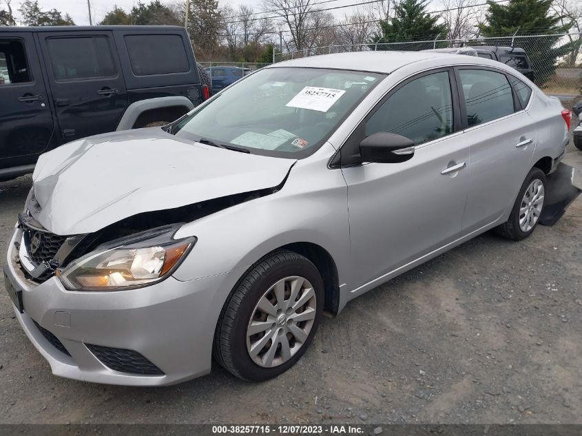 2016 NISSAN SENTRA S/SV/SR/SL - 3N1AB7AP3GY295777