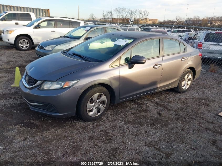 2015 HONDA CIVIC LX - 19XFB2F54FE120998
