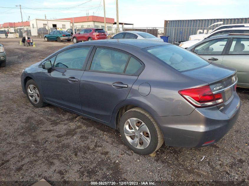 2015 HONDA CIVIC LX - 19XFB2F54FE120998