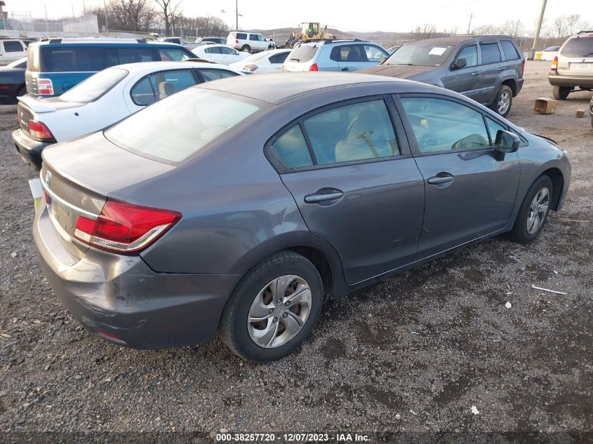 2015 HONDA CIVIC LX - 19XFB2F54FE120998