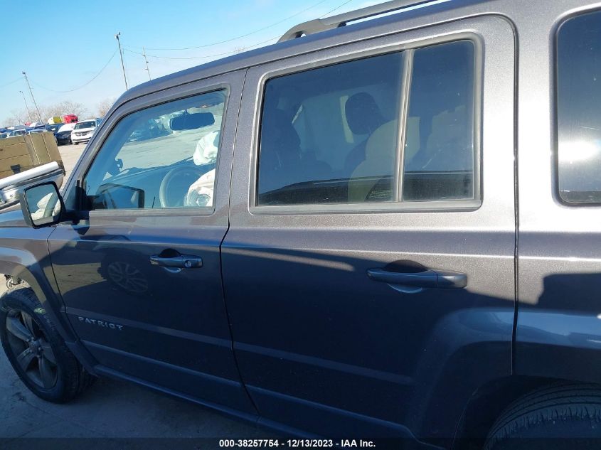 2015 JEEP PATRIOT LATITUDE - 1C4NJPFA1FD157257