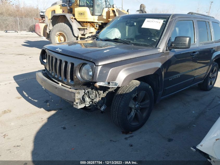 2015 JEEP PATRIOT LATITUDE - 1C4NJPFA1FD157257