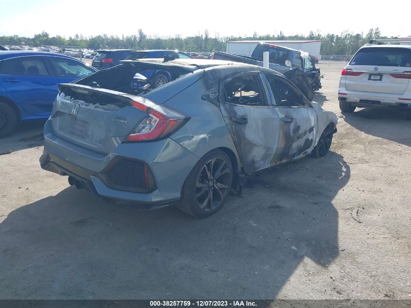 2018 HONDA CIVIC SPORT - SHHFK7H46JU203383