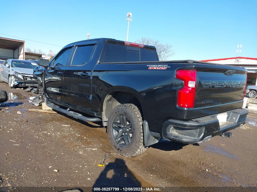 2021 CHEVROLET SILVERADO 1500 4WD  SHORT BED LT TRAIL BOSS - 3GCPYFED8MG217013