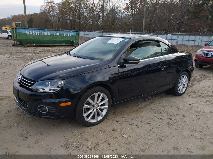 2013 VOLKSWAGEN EOS KOMFORT WVWBW8AH2DV008586