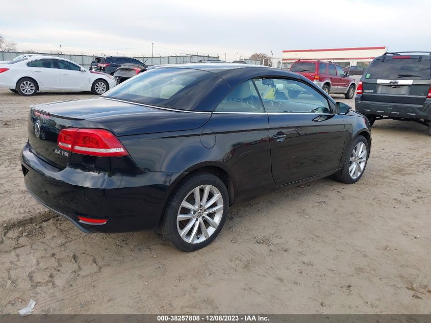 2013 VOLKSWAGEN EOS KOMFORT WVWBW8AH2DV008586