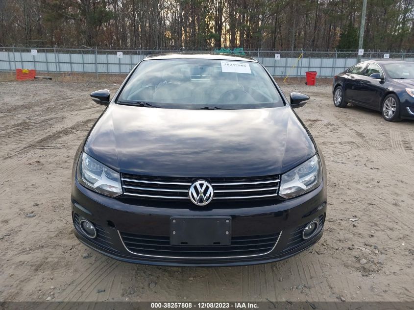 2013 VOLKSWAGEN EOS KOMFORT WVWBW8AH2DV008586