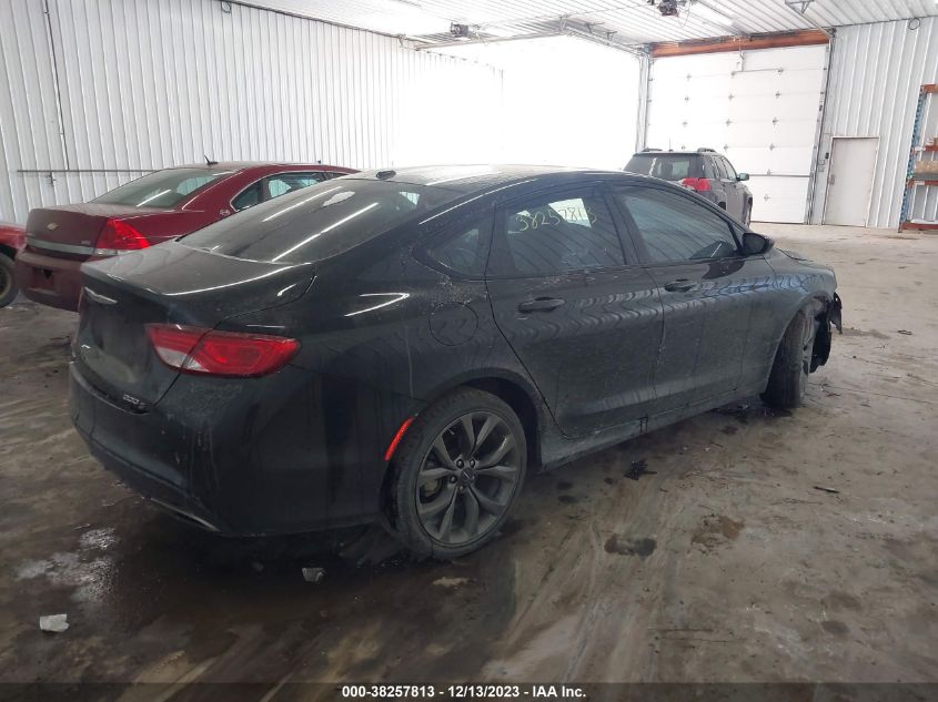 2015 CHRYSLER 200 S - 1C3CCCDG8FN636663