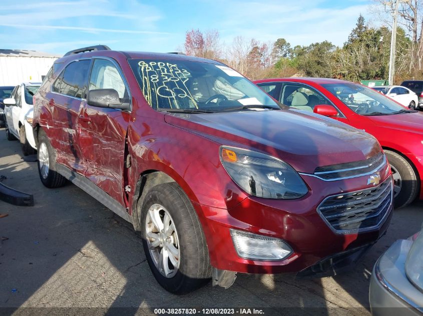 2016 CHEVROLET EQUINOX LT - 2GNALCEK2G6228307