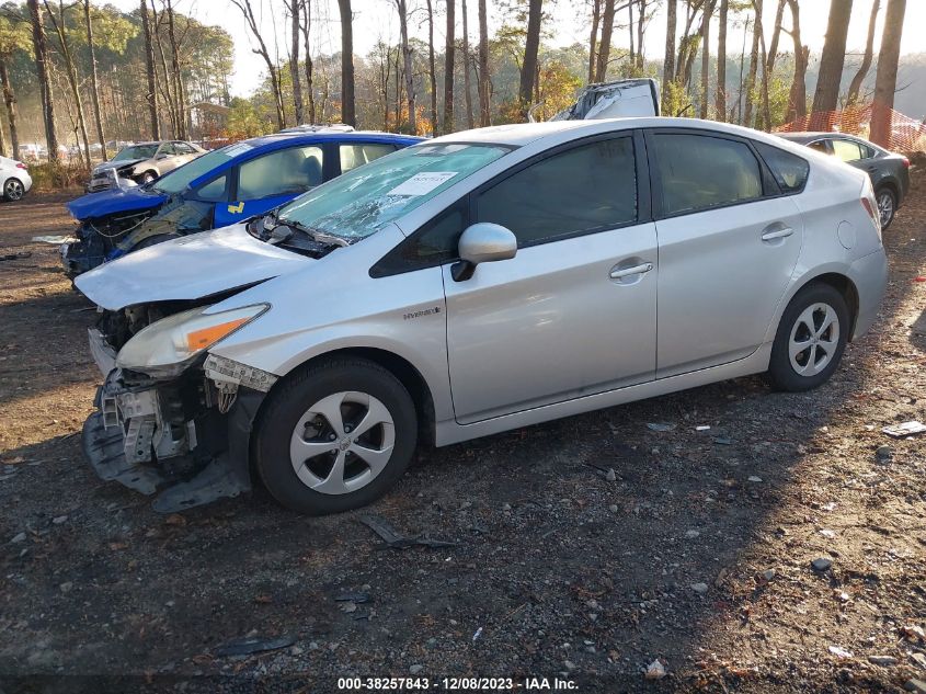 2015 TOYOTA PRIUS - JTDKN3DU5F0394855