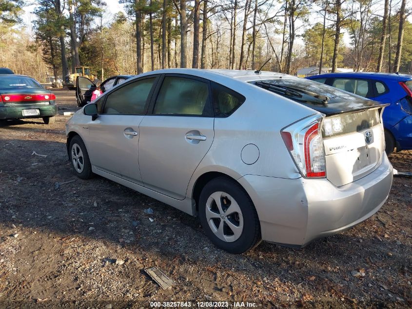 2015 TOYOTA PRIUS - JTDKN3DU5F0394855