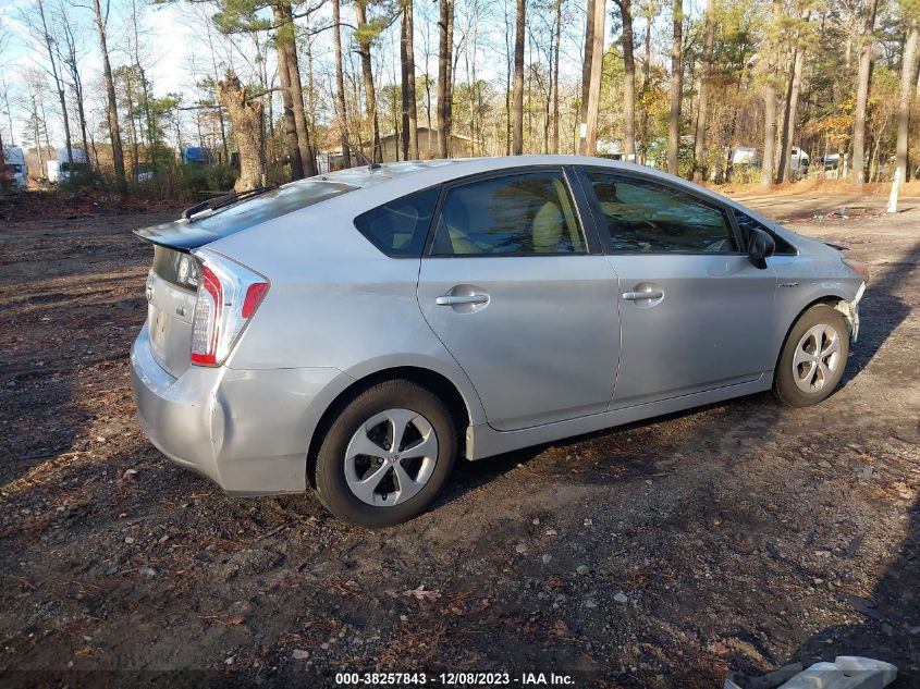 2015 TOYOTA PRIUS - JTDKN3DU5F0394855