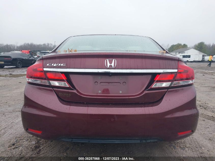 2013 HONDA CIVIC LX - 19XFB2F57DE224625