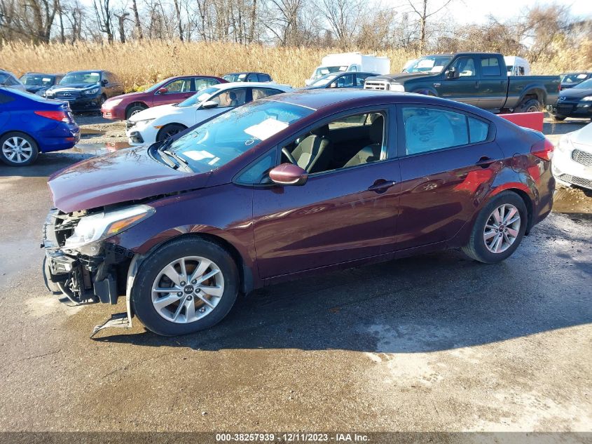 2017 KIA FORTE LX - 3KPFK4A74HE042942