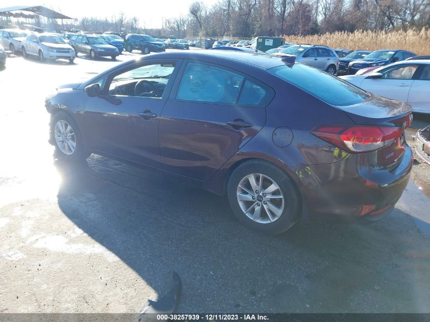 2017 KIA FORTE LX - 3KPFK4A74HE042942