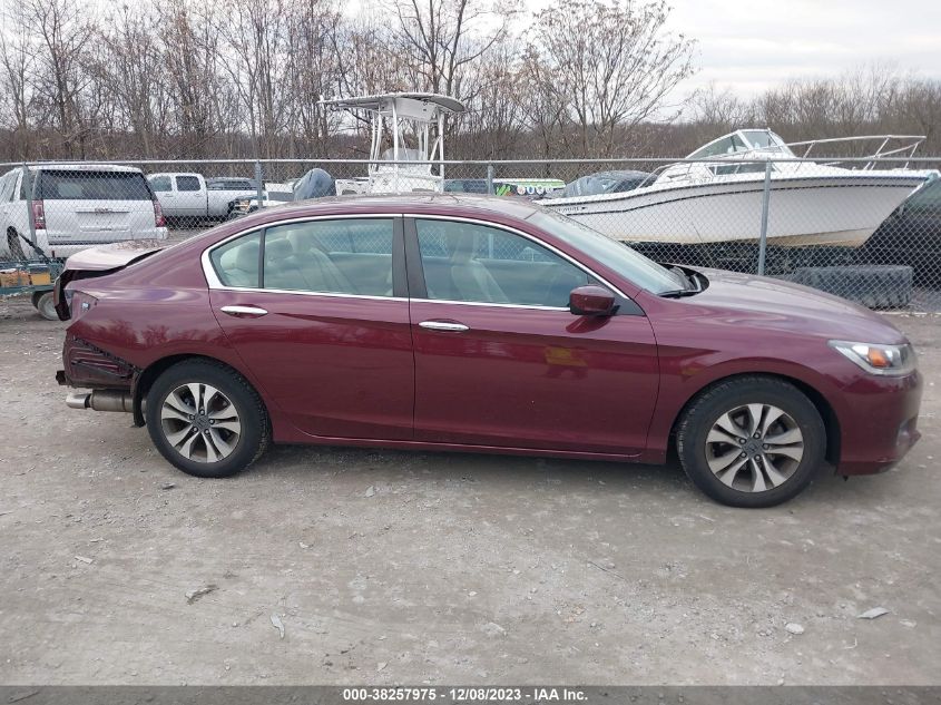 2013 HONDA ACCORD LX - 1HGCR2F34DA057447