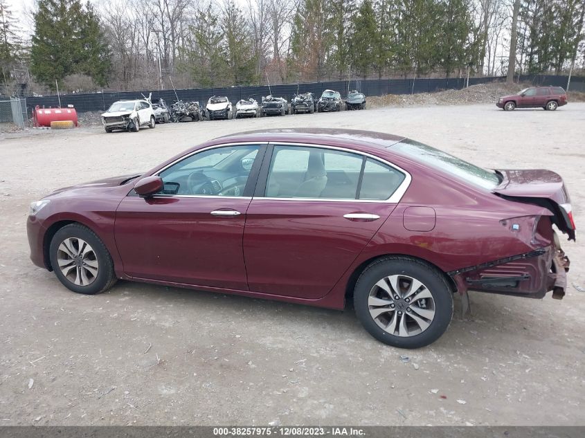 2013 HONDA ACCORD LX - 1HGCR2F34DA057447