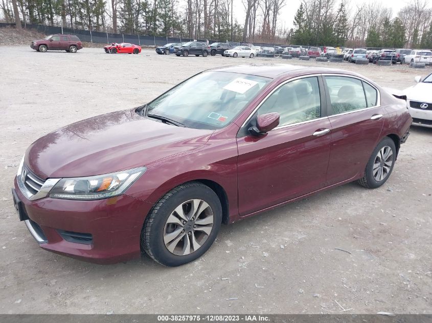 2013 HONDA ACCORD LX - 1HGCR2F34DA057447
