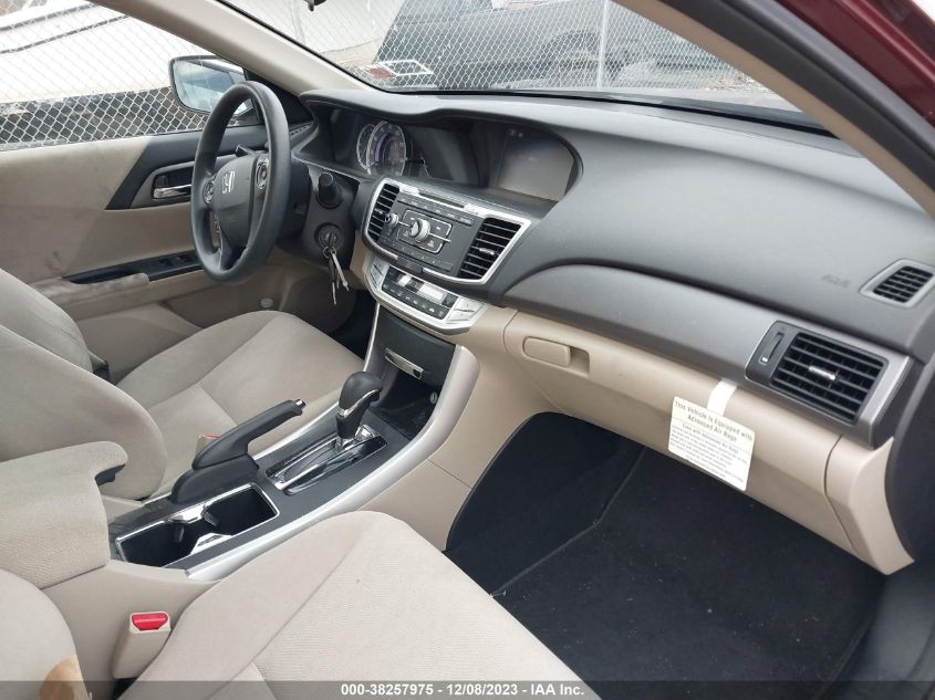 2013 HONDA ACCORD LX - 1HGCR2F34DA057447