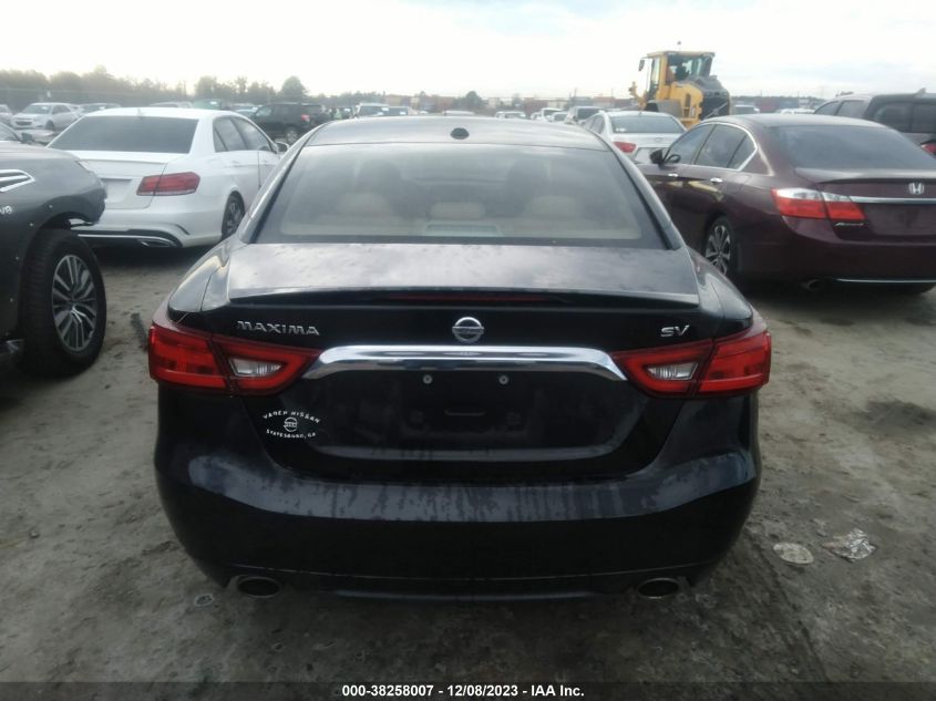2016 NISSAN MAXIMA 3.5S/SV/SL/SR/PLAT - 1N4AA6AP0GC410165