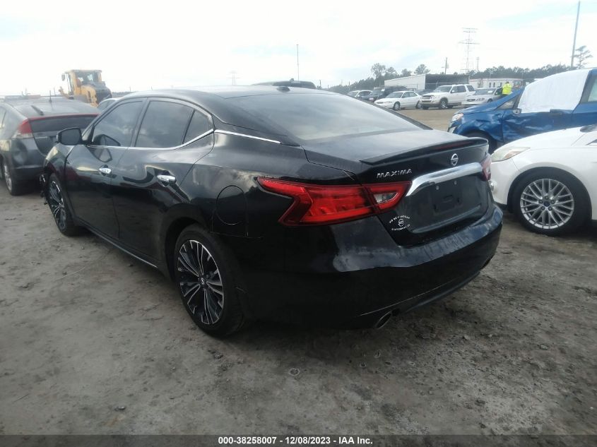 2016 NISSAN MAXIMA 3.5S/SV/SL/SR/PLAT - 1N4AA6AP0GC410165