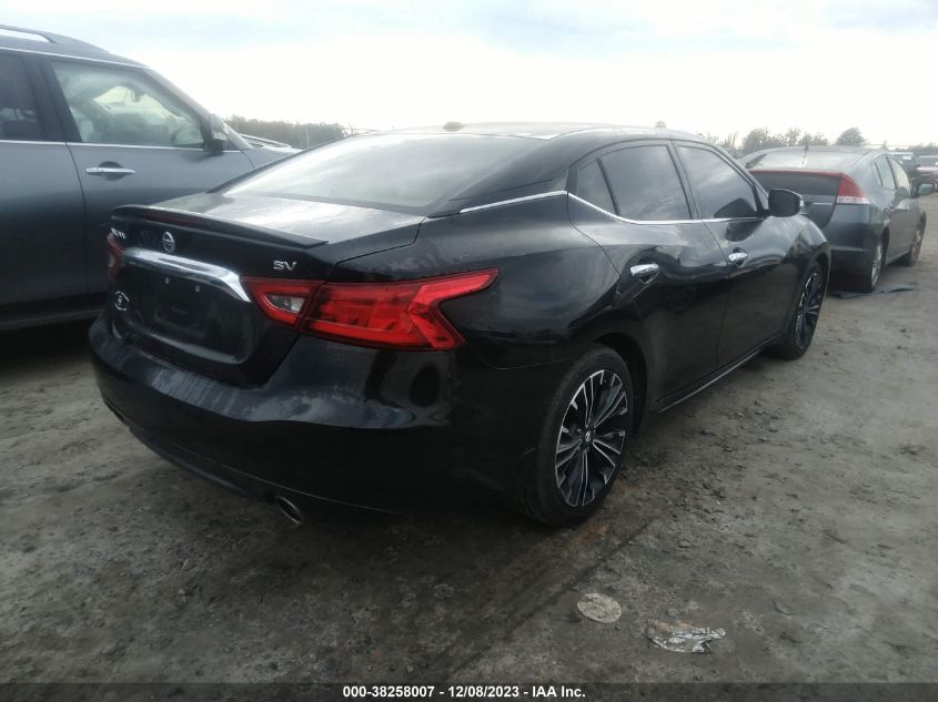 2016 NISSAN MAXIMA 3.5S/SV/SL/SR/PLAT - 1N4AA6AP0GC410165