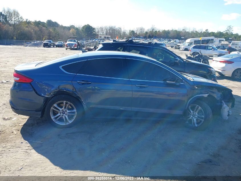 2018 FORD FUSION SE - 3FA6P0HD7JR127235