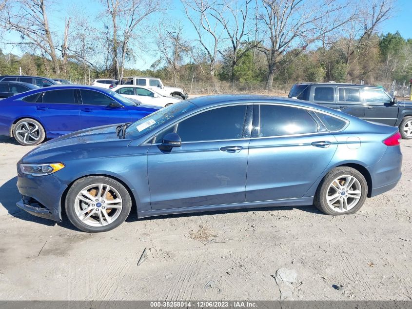 2018 FORD FUSION SE - 3FA6P0HD7JR127235