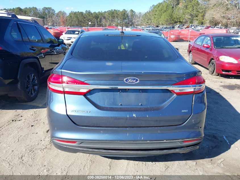 2018 FORD FUSION SE - 3FA6P0HD7JR127235