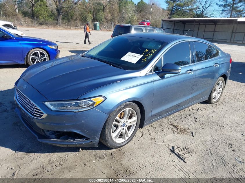 2018 FORD FUSION SE - 3FA6P0HD7JR127235