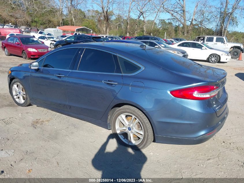 2018 FORD FUSION SE - 3FA6P0HD7JR127235