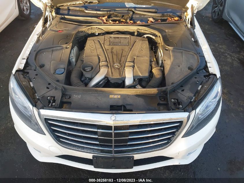 2016 MERCEDES-BENZ S 550 4MATIC WDDUG8FB5GA244077