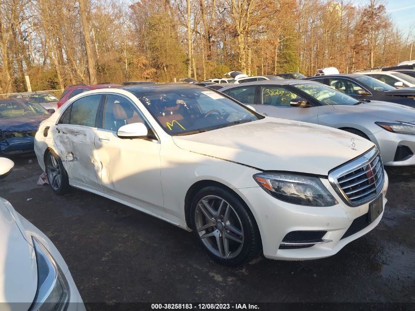 2016 MERCEDES-BENZ S 550 4MATIC - WDDUG8FB5GA244077