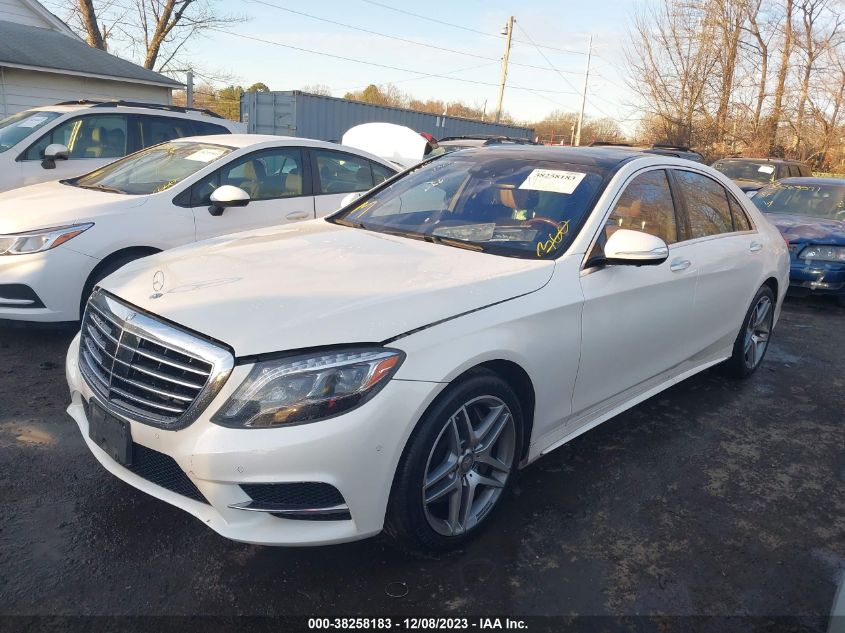 2016 MERCEDES-BENZ S 550 4MATIC WDDUG8FB5GA244077