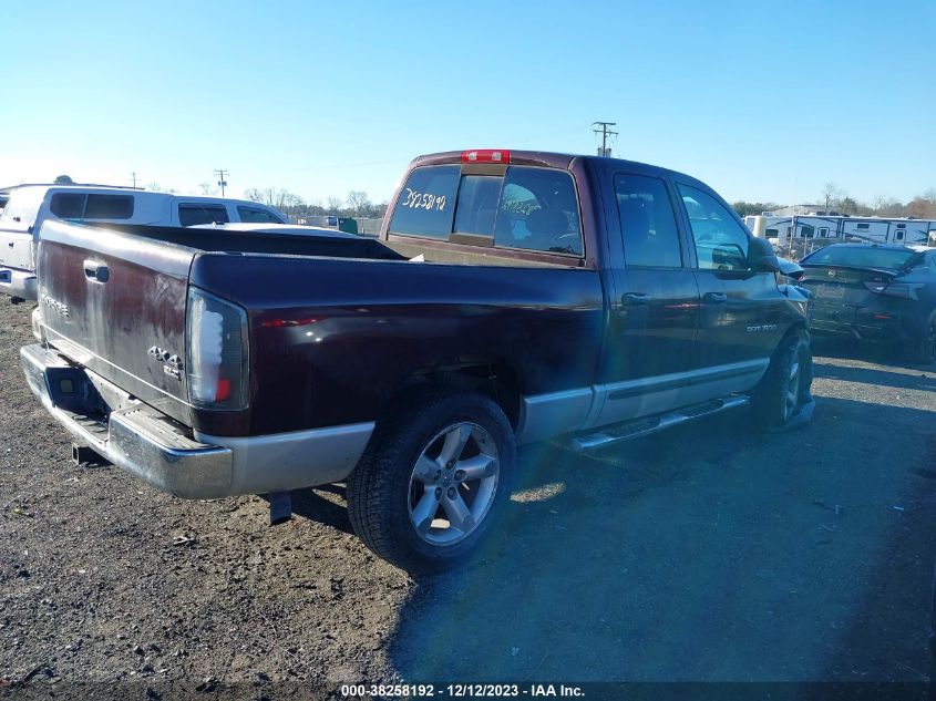 1D7HU18D94S674121 | 2004 DODGE RAM 1500