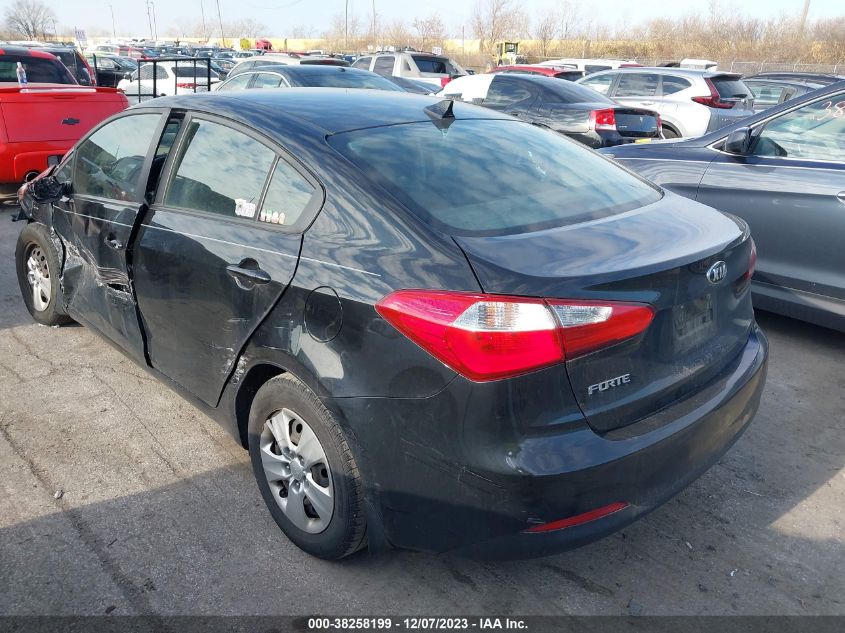 KNAFK4A69G5616269 | 2016 KIA FORTE